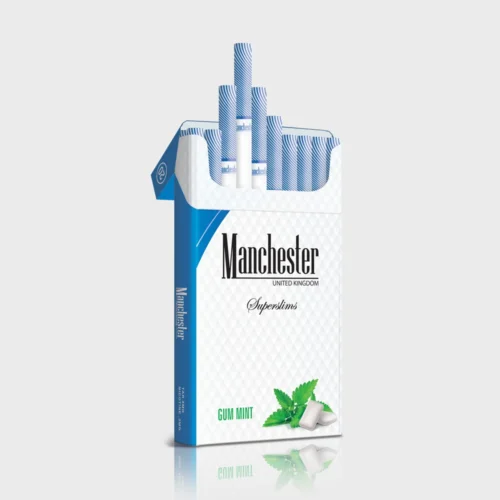 Manchester Superslims Gum Mint – Naneli Sakız