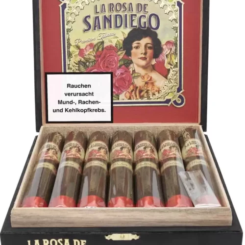 La Rosa de Sandiego Maduro Inmenso Gordo 20’li Puro